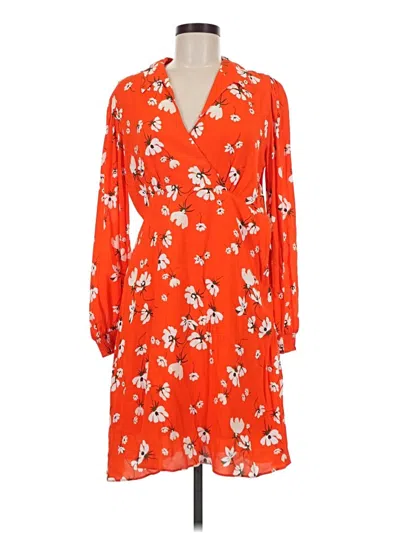Pre-owned On 34th Casual Dress In Orange