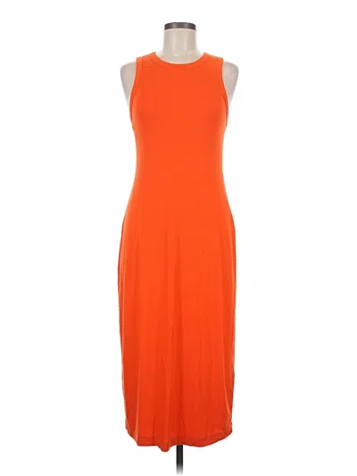 Pre-owned On 34th Casual Dress In Orange