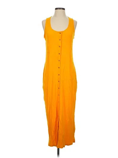 Pre-owned On 34th Casual Dress In Orange