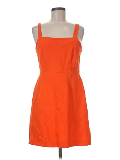 Pre-owned On 34th Casual Dress In Orange