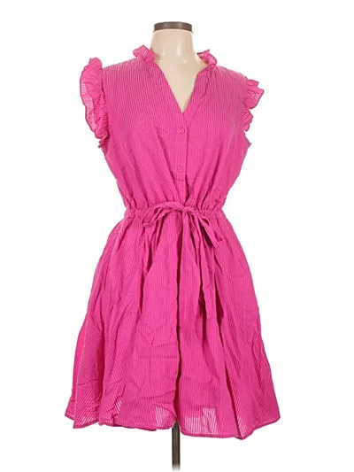 Pre-owned On 34th Casual Dress In Pink