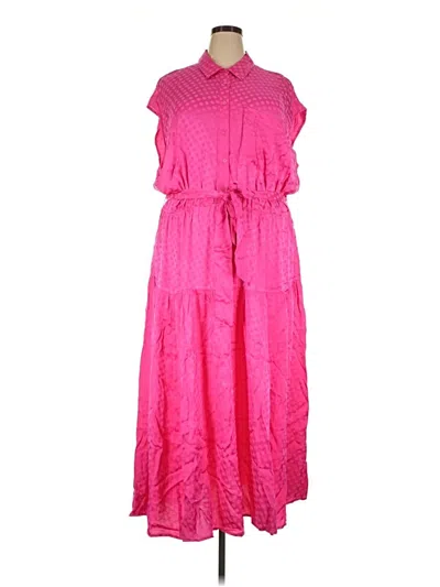 Pre-owned On 34th Casual Dress In Pink