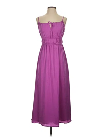 Pre-owned On 34th Casual Dress In Purple