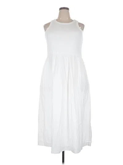 Pre-owned On 34th Casual Dress In White