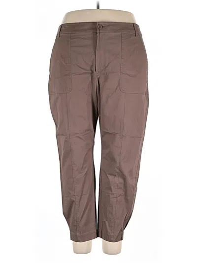 Pre-owned On 34th Casual Pants In Brown