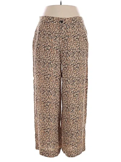 Pre-owned On 34th Casual Pants In Brown