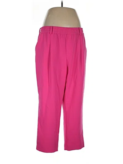 Pre-owned On 34th Casual Pants In Pink
