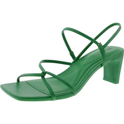 On 34th Cloverr Womens Comfort Insole Square Toe Strappy Sandals In Multi