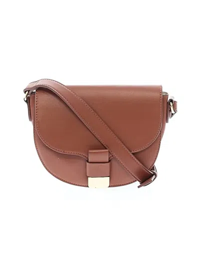 Pre-owned On 34th Crossbody Bag In Brown