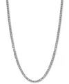 On 34th Crystal All-around Tennis Necklace, 15" + 2" Extender, Exclusively At Macy's In Silver