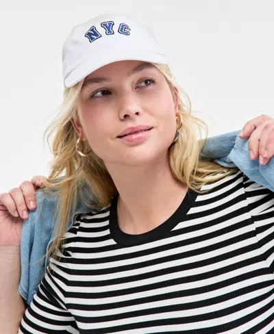 On 34th Destination Baseball Cap, Exclusively At Macy's In Natural