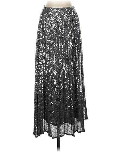 On 34th Formal Skirt In Silver