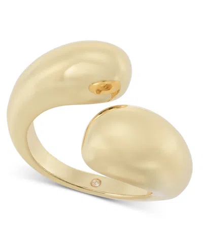On 34th Gold-tone Bypass Statement Ring, Created For Macy's
