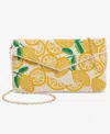 On 34th Hand Beaded Envelope Clutch, Exclusively At Macy's In White