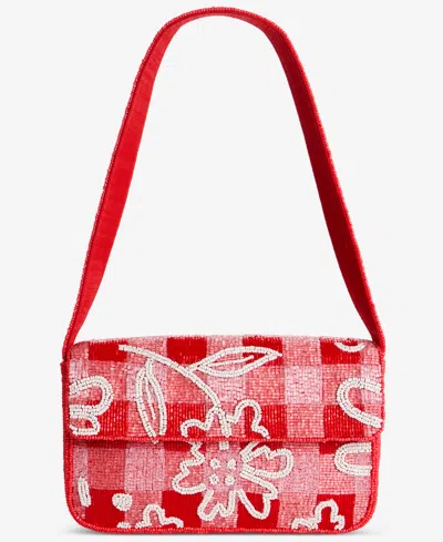On 34th Hand Beaded Shoulder Bag, Exclusively At Macy's In Picnic Flower