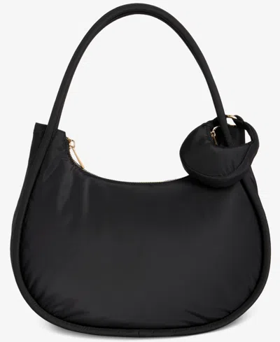 On 34th Harlowwe Small Pebbled Hobo Bag, Exclusively At Macy's In White