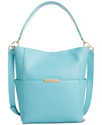 On 34th Hattie Medium Handbag, Created For Macy's In Sea Spray