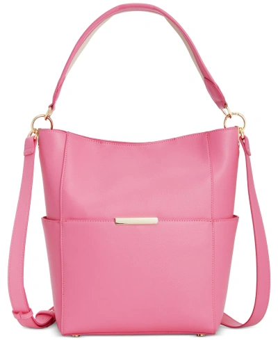 On 34th Hattie Medium Handbag, Created For Macy's In Aurora Pink