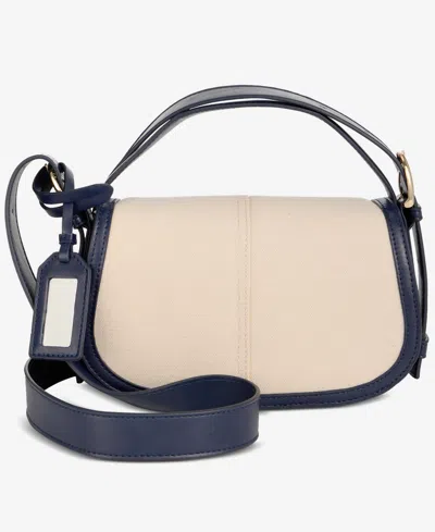 On 34th Jaqqy Canvas Crossbody Bag, Macy's Exclusive In Blue