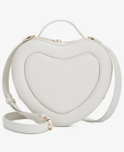 On 34th Jasmii Small Lip Party Crossbody, Created For Macy's In Washed Whi