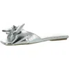 On 34th Women's Jazminn Bow Slip-on Slide Flat Sandals, Created For Macy's In Multi