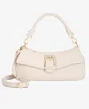 On 34th Jynna Medium Solid Shoulder Bag, Exclusively At Macy's In Neutral