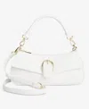 On 34th Jynna Medium Solid Shoulder Bag, Exclusively At Macy's In White