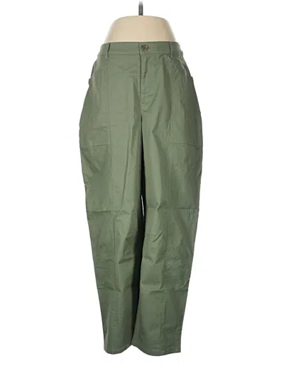 Pre-owned On 34th Khaki Pant In Green