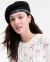 On 34th Knit Beret, Macy's Exclusive In Black
