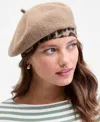 On 34th Knit Beret, Macy's Exclusive In Brown