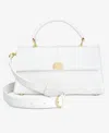 On 34th Kristt Small Solid Top Handle Crossbody, Exclusively At Macy's In Bright White