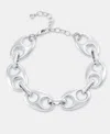 On 34th Large Mariner Link Bracelet, Macy's Exclusive In Silver