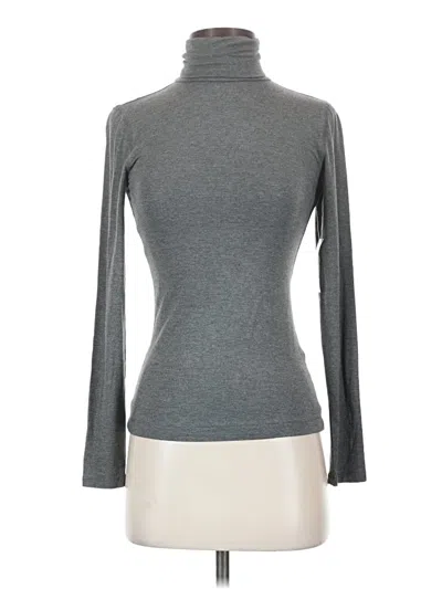On 34th Long Sleeve Top Gray Turtleneck Tops