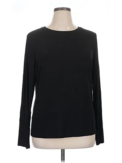 Pre-owned On 34th Long Sleeve T-shirt In Black