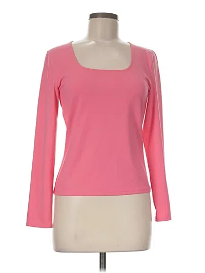 Pre-owned On 34th Long Sleeve T-shirt In Pink
