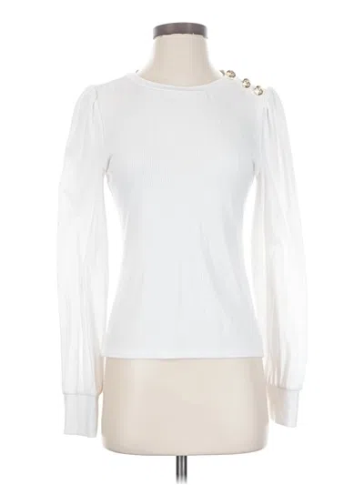 Pre-owned On 34th Long Sleeve T-shirt In White