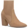 On 34th Lydiaa Womens Zipper Faux Suede Booties In Brown