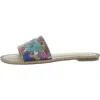On 34th Women's Mavise Beaded Flat Sandals, Created For Macy's In Multi