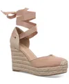 On 34th Melindaa Espadrille Wedge Sandals, Exclusively At Macy's In Nude Micro