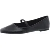 On 34th Nessa Womens Padded Insole Faux Leather Ballet Flats In Multi