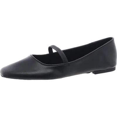 On 34th Nessa Womens Padded Insole Faux Leather Ballet Flats In Multi