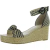 On 34th Nihari Womens Buckle Woven Ankle Strap In Multi
