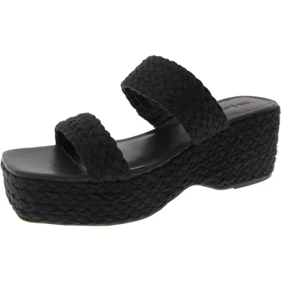 ON 34TH NORINA WOMENS WOVEN MANMADE PLATFORM SANDALS