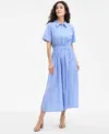On 34th Women's Cotton Midi Shirtdress, Exclusively At Macy's