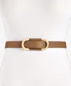 On 34th Pull-through Skinny Belt, Exclusively At Macy's In Nutshell