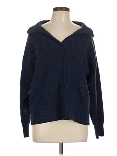 Pre-owned On 34th Pullover Sweater In Blue