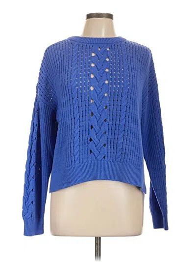 Pre-owned On 34th Pullover Sweater In Blue