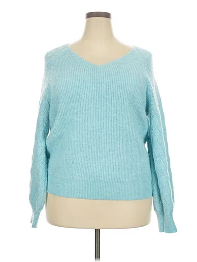 Pre-owned On 34th Pullover Sweater In Blue