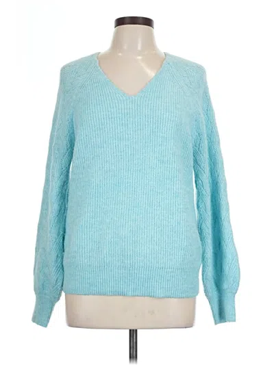 Pre-owned On 34th Pullover Sweater In Blue