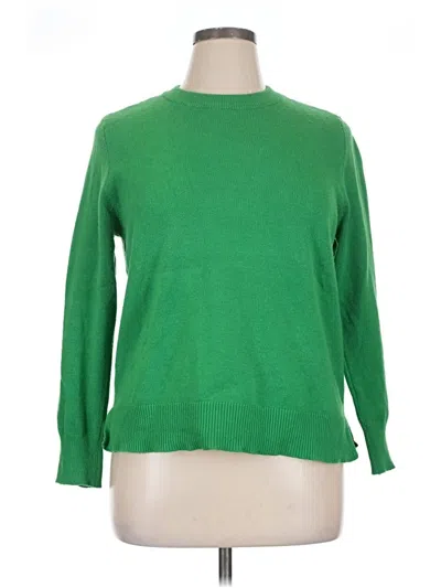 Pre-owned On 34th Pullover Sweater In Green